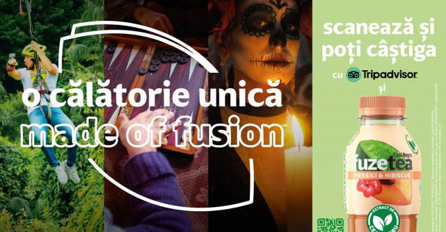 Fuzetea și Tripadvisor fac echipă pentru a lansa noi itinerare de călătorie pline de fuziune