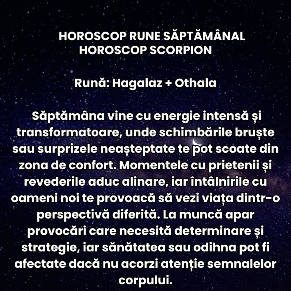 Horoscop Rune săptămâna 29 sept – 5 oct 2025: Se ridică cortina, reflectoarele sunt pregătite! Spectacolul toamnei începe acum!
