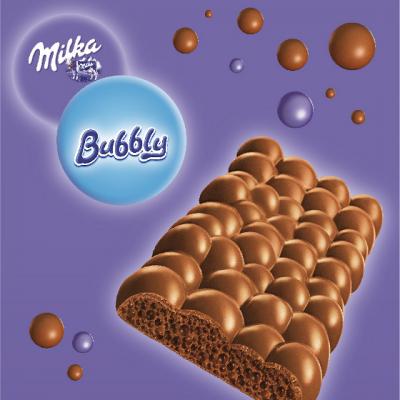 Noutatea toamnei: Ciocobule pline de bucurie de la Milka Bubbly