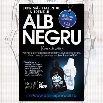 Incepe o noua editie a concursului national de schite de design vestimentar, organizat de Perwoll