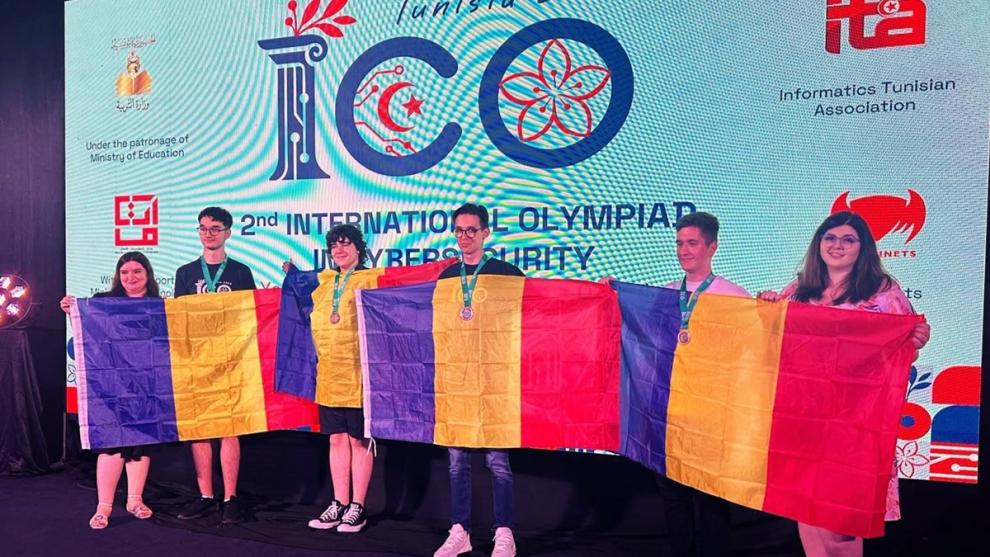Geniile cyber din România cuceresc Tunisia: Medalii pentru elevii români  la Olimpiada Internațională de Securitate Cibe