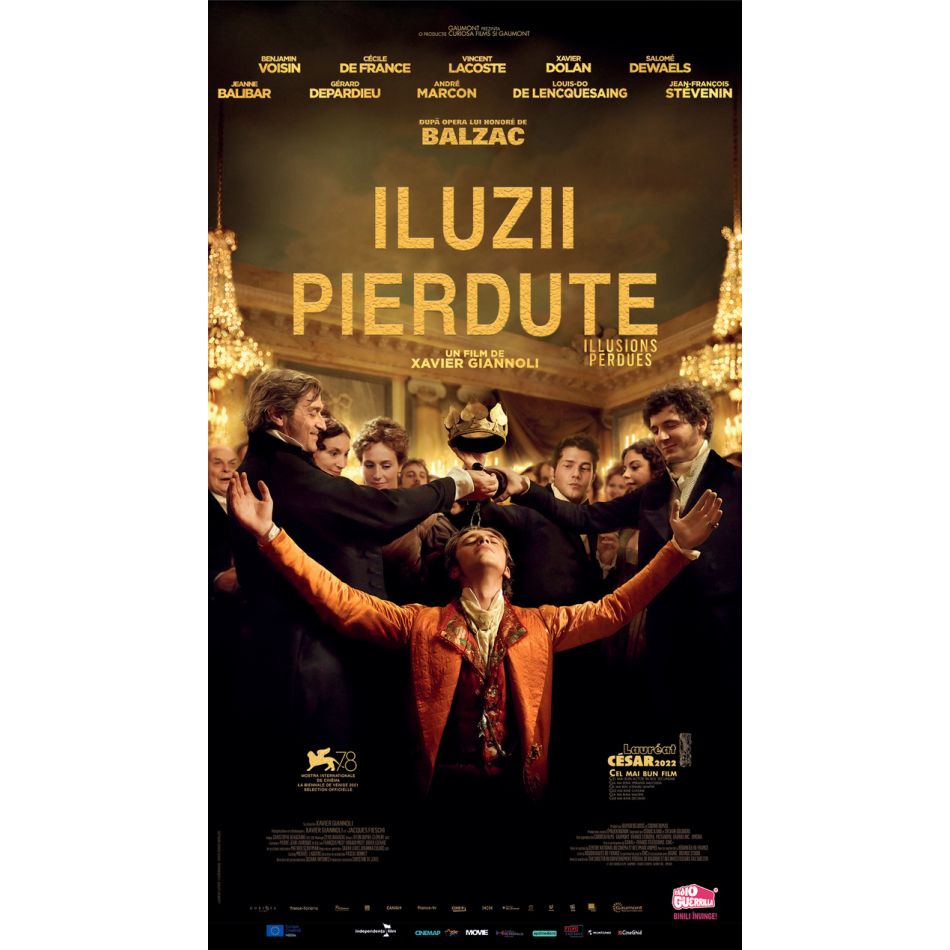 Iluzii pierdute, o adaptare spectaculoasă a romanului lui Balzac, din 8 iulie la cinema