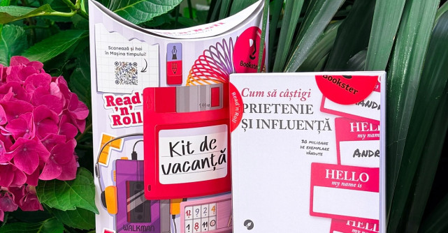 Lecturi de vacanță pentru 70.000 de abonați Bookster: o carte-surpriză și un kit care te duce în copilărie