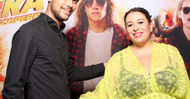 Oana Roman a sarbatorit ziua de nastere a sotului ei la Cinema City