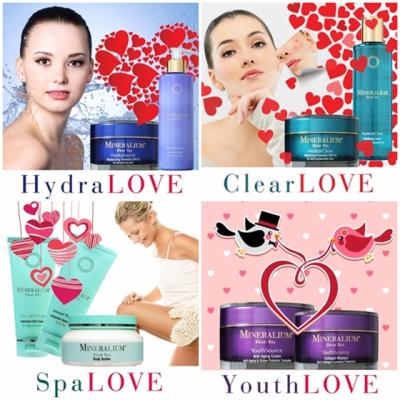 Pachete MINERALIUM Dead Sea in luna iubirii 