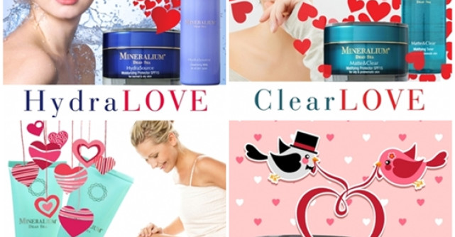 Pachete MINERALIUM Dead Sea in luna iubirii 