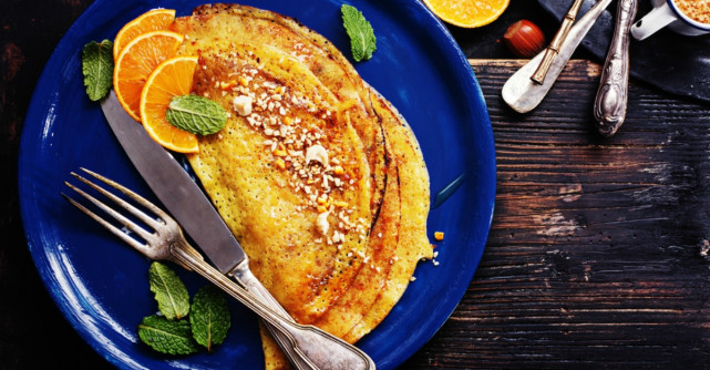 Rețetă de crepes suzette (clătite franțuzești)