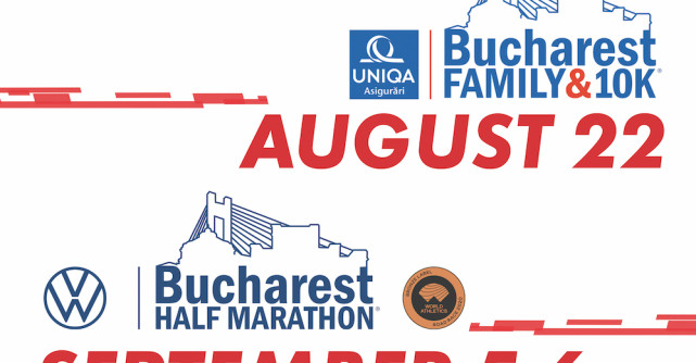 Noile date de desfasurare ale Bucharest FAMILY & 10K și Bucharest HALF MARATHON 2020