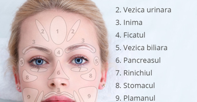 HARTA nevazuta a fetei: Cele 11 zone-ADEVAR care-ti reflecta SANATATEA pe chip