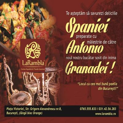 (P) La Rambla te astepta sa savurezi deliciile Spaniei!