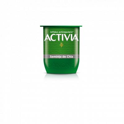 Activia lansează cinci sortimente delicioase de iaurt cu semințe de chia și in