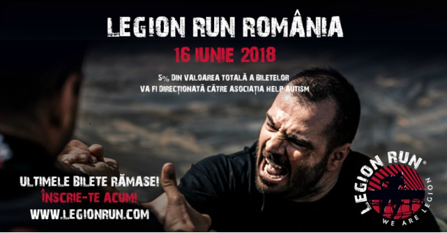 Ultimele bilete la Legion Run!