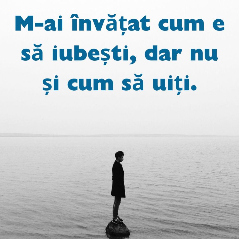 Mesaje de dragoste triste despre iubirea care a rămas, deși oamenii au plecat