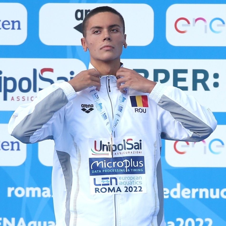 David Popovici, desemnat cel mai bun înotător al anului 2025 de European Aquatics