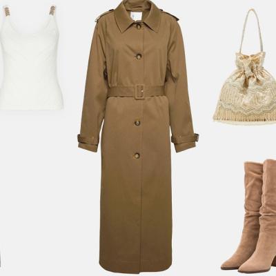 Trench-ul, itemul necesar oricărei primăveri