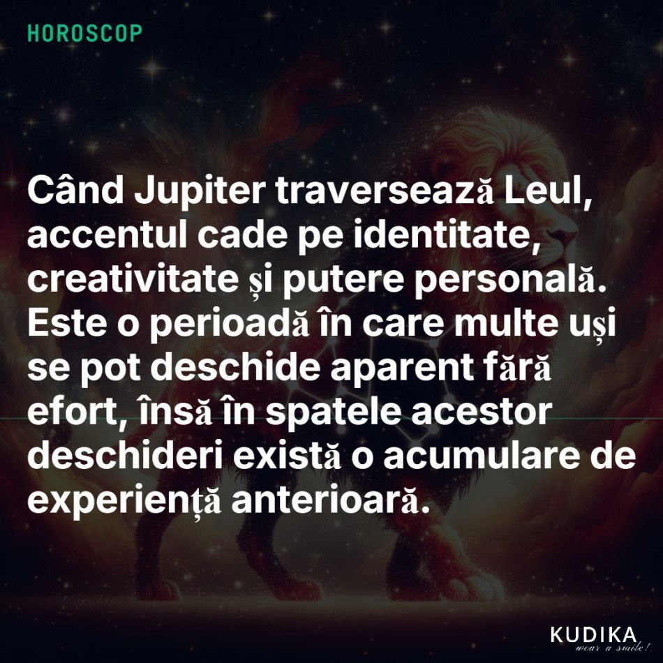 Cel mai BUN an din viața zodiei Leu (iunie 2026-iulie 2027): Marele Benefic le aduce noroc, bani și iubire! GARANTAT e anul lor