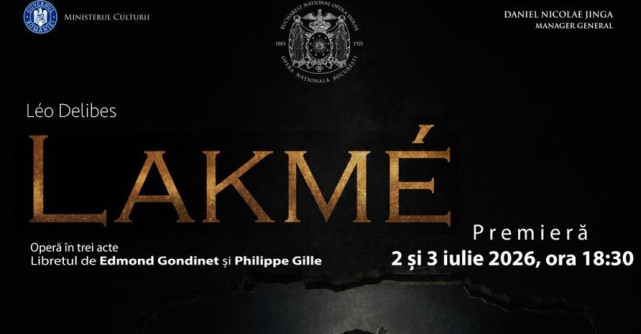Premieră pe scena Operei Naționale București