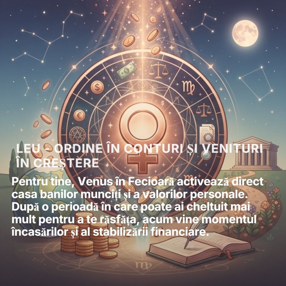 Se schimbă norocul la bani! 4 zodii care dau lovitura financiară datorită lui Venus în Fecioară (până pe 6 august)