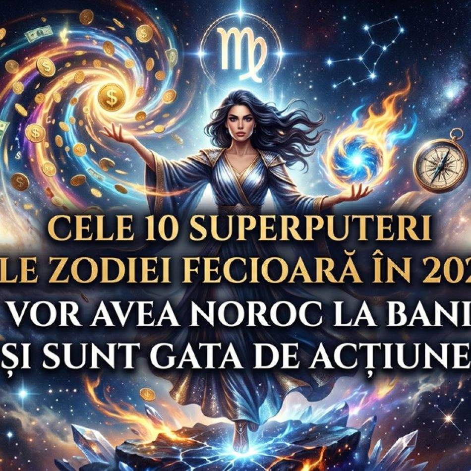 Cele 10 superputeri ale zodiei Fecioară în 2026. Vor avea noroc la bani și sunt gata de acțiune!