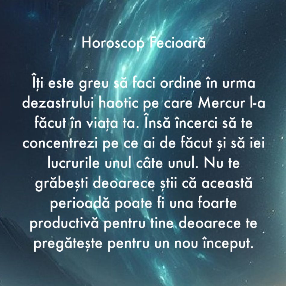 Pe 13 ianuarie Mercur intră în Capricorn. Sfatul Universului pentru fiecare zodie în parte 