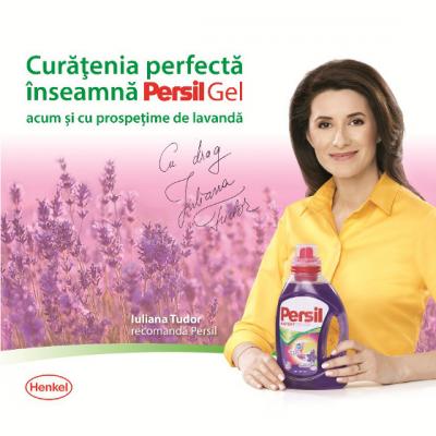 Persil Expert Gel - curatenie perfecta, acum si cu prospetime irezistibila de lavanda