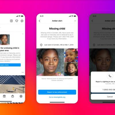 Meta lansează AMBER Alerts pe Instagram pentru a contribui la găsirea copiilor pierduți