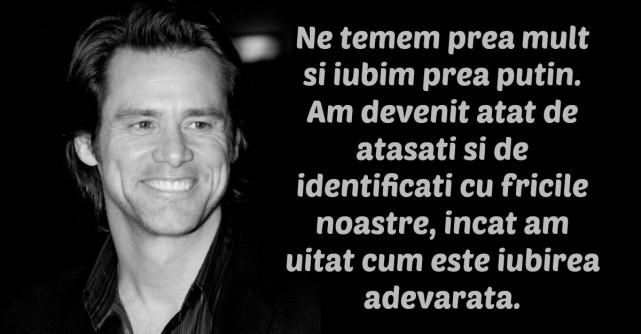 Cele mai frumoase citate ale lui Jim Carrey