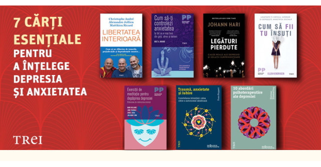 7 cărți esențiale pentru a înțelege depresia și anxietatea