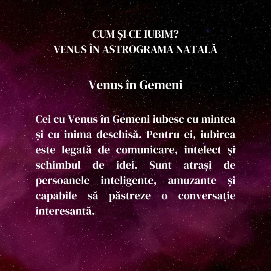 Ce iubim și cum iubim? Importanța lui Venus în astrograma natală și modul în care ne definește percepția asupra iubirii