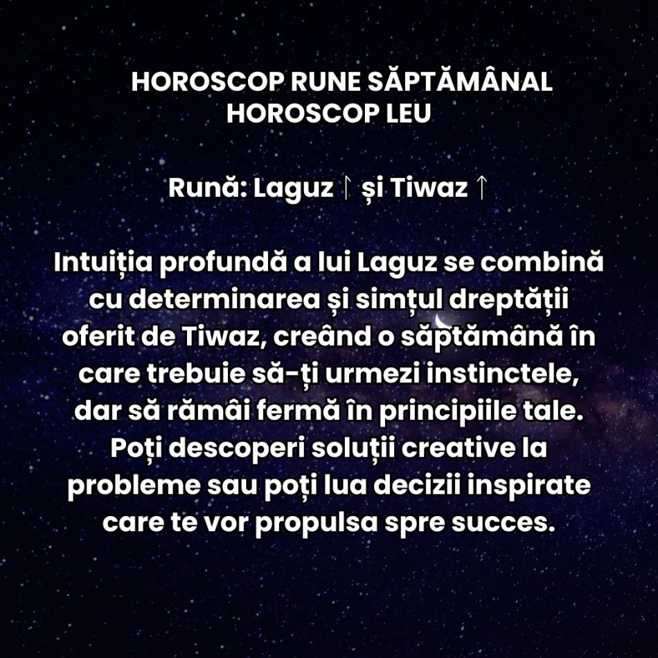 Horoscop Rune săptămâna 16-22 decembrie 2024: Mesajul Runelor cu ocazia Solstițiului de Iarnă