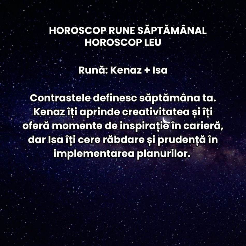 Horoscop Rune săptămâna 3-9 februarie 2025: Simbolurile sacre aduc motivație, pornim cu energii noi datorită lui Venus în Berbec