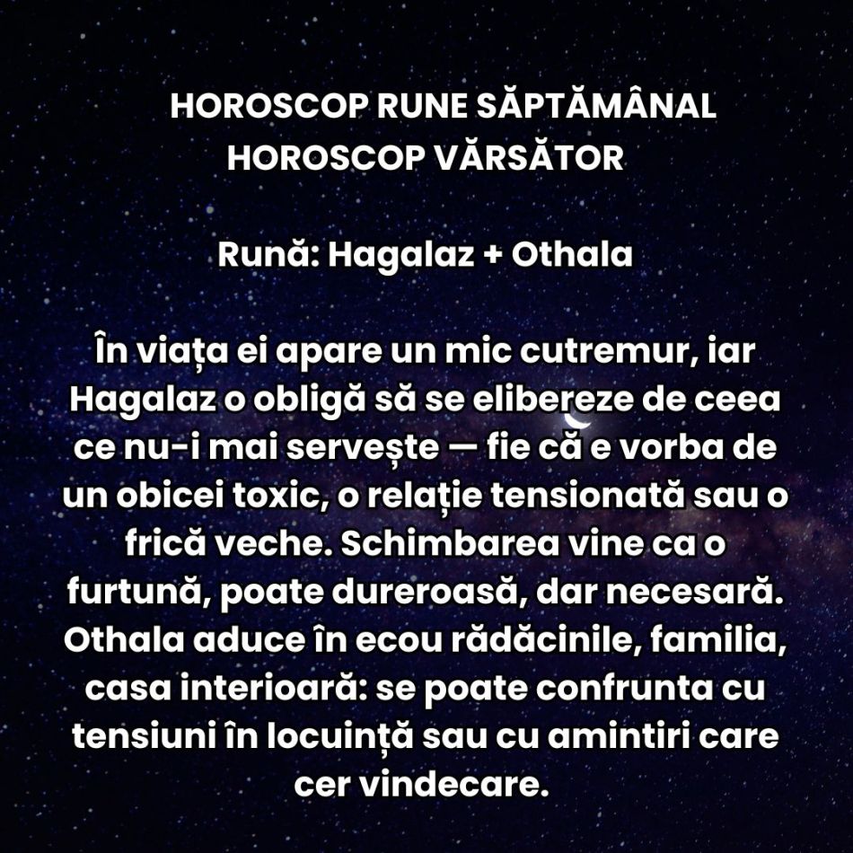 Horoscop Rune săptămâna 2-8 iunie 2025: Universul ne invită să ne lăsăm purtați de curenții invizibili ai destinului