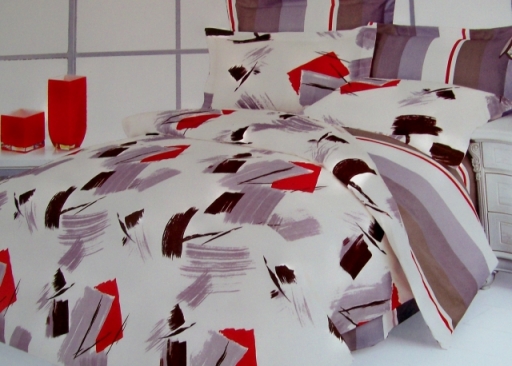 Lenjerie de pat creponata Color