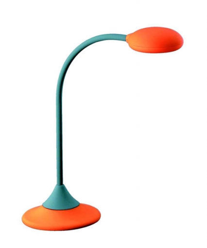 Lampa de birou portocalie