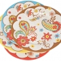 Dinner Plate Paisley Assorted