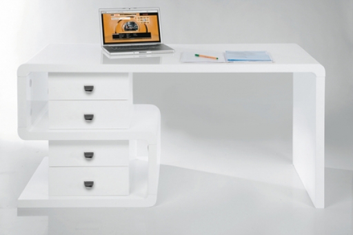 White Club Desk Snake