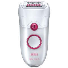 Epilator Braun silk-epil 5280 cu 40 de pensete, 2 viteze, 2 accesorii