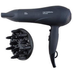 Uscator de par Rohnson HM 5020, Putere 2200W, 2 trepte de viteza, 3 trepte de incalzire, Functie ionica, Negru