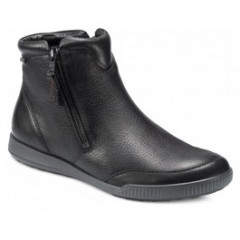 Ghete dama impermeabile din piele ECCO Crisp (negre)