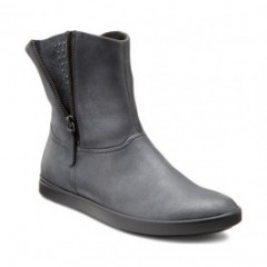 Ghete dama casual piele naturala Aimee (gri)