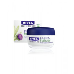 NIVEA VISAGE PURE & NATURAL CREMA ANTIRID DE NOAPTE