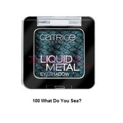 CATRICE LIQUID METAL EYESHADOW FARD DE PLEOAPE METALIC WHAT DO YOU SEA 100