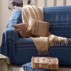 Pled sau cuvertura tesatura multicolora