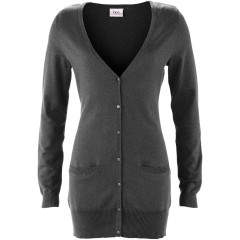 Jachet lung tricotat bonprix