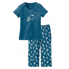 Pijama capri bonprix