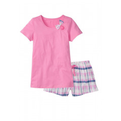 Pijama cu pantaloni scuri bonprix