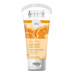 Crema de maini bio cu extract pretios de catina alba si ulei organic de portocale Lavera 50 ml