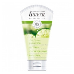 Lotiune de corp BIO super hidratanta LIME SENSATION cu unt de shea si ulei de migdale Lavera 150 ml