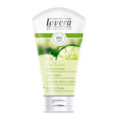Lotiune de corp BIO super hidratanta LIME SENSATION cu unt de shea si ulei de migdale Lavera 150 ml