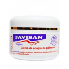Crema de noapte cu galbenele 30ml Favisan